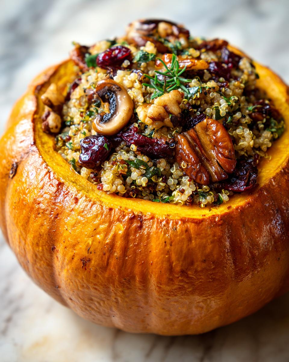 Roasted Stuffed Pumpkin Recipes - detail 3