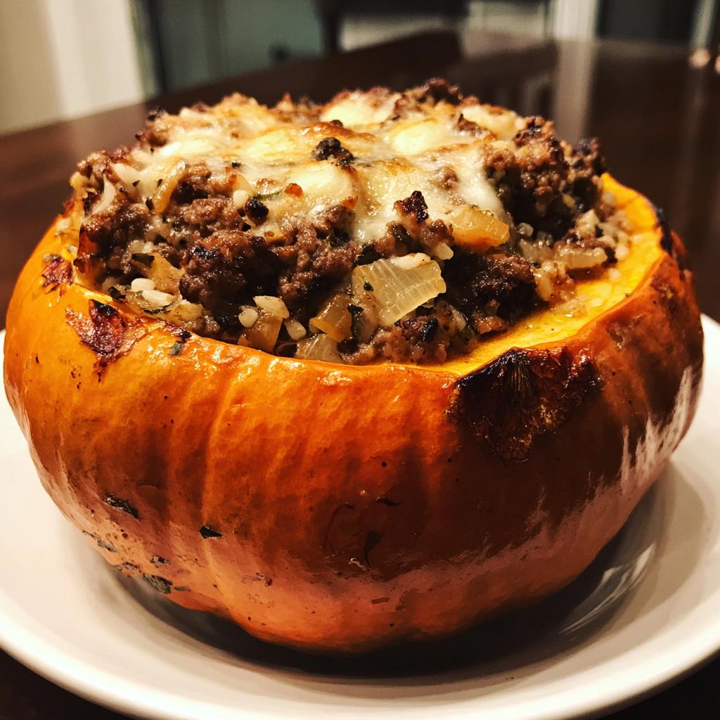 1 Irresistible Stuffed Pumpkin Recipe with Meat for Cozy Nights 3 Stuffed Pumpkin Recipes Meat - detail 3
